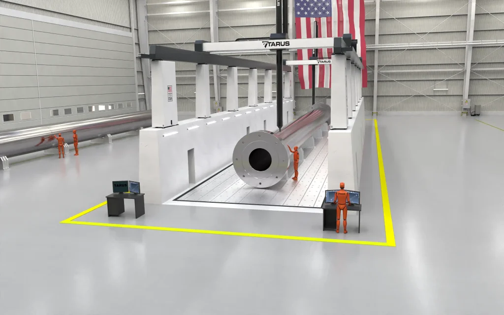 La máquina CMM más grande del mundo - TARUS - Grandes máquinas CNC de 5 ...